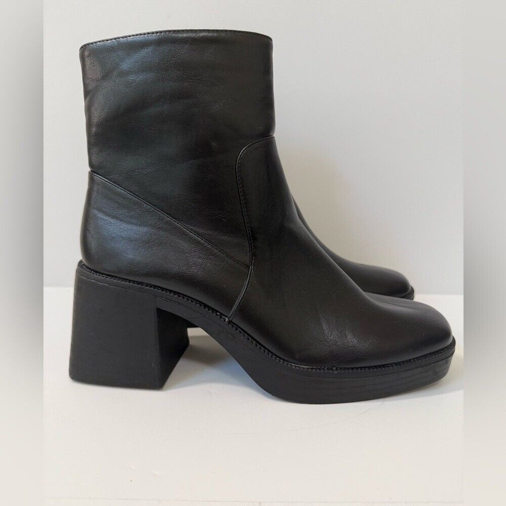 Princess Polly HALO BOOTS BLACK Size‎ 10